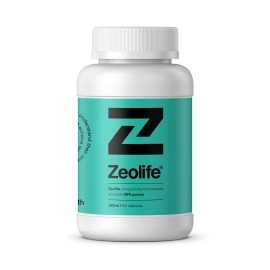 Ancient Health Zeolife Zeolite Activated Micronized Clinoptilolite - 1 Bottle with 60 1 g Capsules