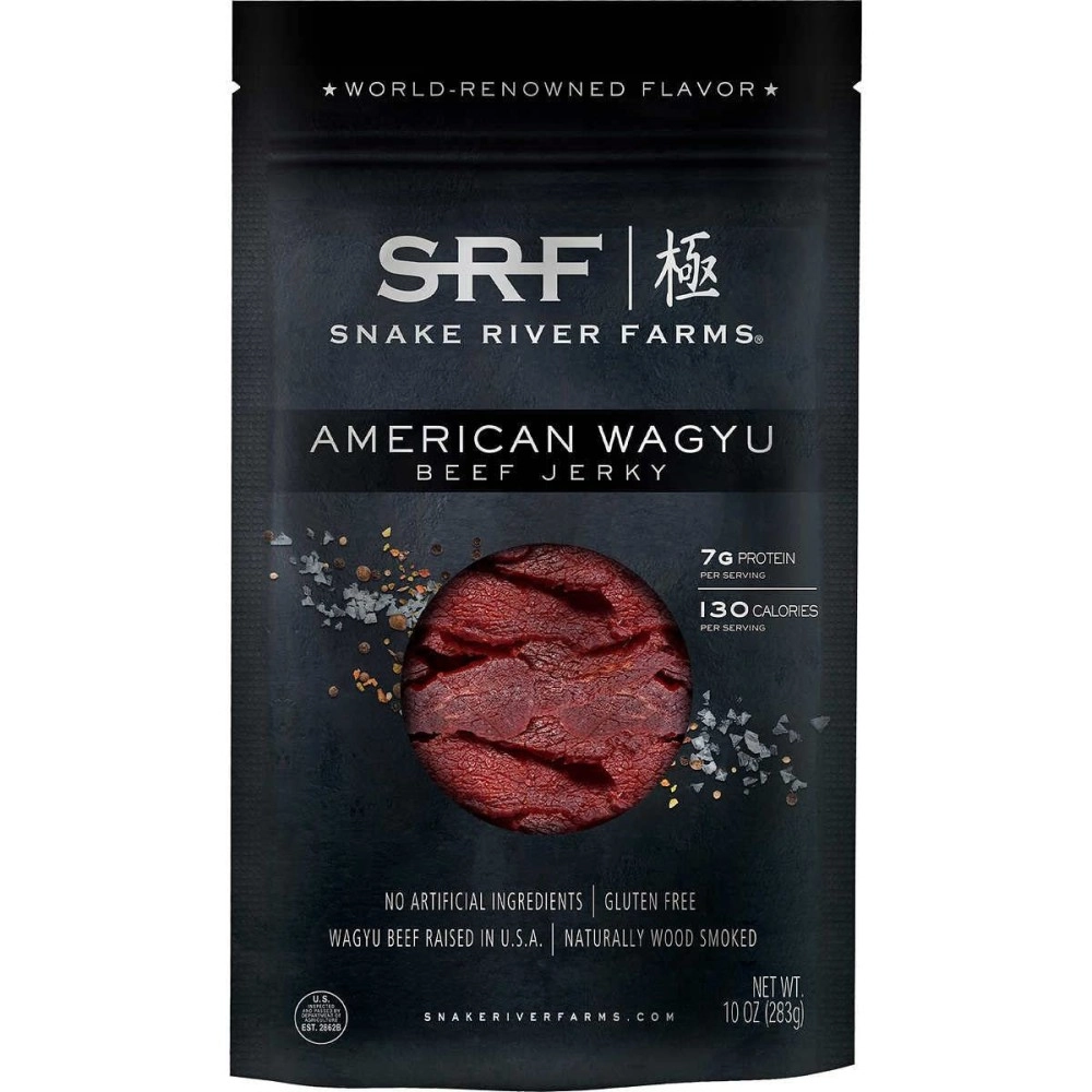 Snake River Farms American Wagyu Beef Jerky, 10oz