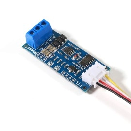 ALMOCN 2 Pack TTL to RS485 Adapter Module 3.3V 5V 485 to TTL Signal Single Chip Serial Port Level Converter Borad with RXD, TXD Indicator