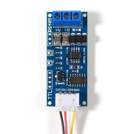 ALMOCN 2 Pack TTL to RS485 Adapter Module 3.3V 5V 485 to TTL Signal Single Chip Serial Port Level Converter Borad with RXD, TXD Indicator