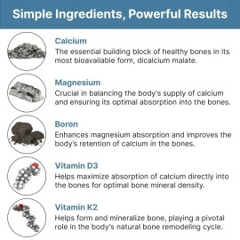 Calciven - Natural Bone Support Supplement - Non-GMO, Gluten-Free