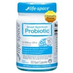 Life-Space 2 Month Serving Premium Broad Spectrum Probiotics, 32 Billion CFU & 15 Diverse Strains, Formulated for Daily Digestive Health & Immune Health, Probiotics for Women & Men, 60 Veg Capsules