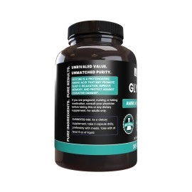 PURE ORIGINAL INGREDIENTS Glycine Amino Acid (365 Capsules) Neurotransmitter Support,* Lab-d Purity, May Support Nervous System*