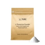 PURE ORIGINAL INGREDIENTS L-Threonine (1 lb) Essential Amino Acid, Relieves Nerves,* Promotes Cognition*