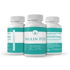 Pure Original Ingredients Inulin, (100 Capsules) Always Pure, No Additives Or Fillers, Lab Verified