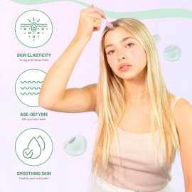 BRUN SC - Control Stem Cell Serum Ampoule - Micro Needling Korean Serum Booster for Face and Body to Use with and without Derma Pen Microneedling Skin Care Serum 1.18 fl.oz