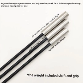 HH-GOLF Golf Swing Training Aid for Strength and Tempo Training with 3 Different Weights