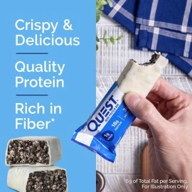Quest Nutrition Cookies & Cream Hero Bar - 12 Count