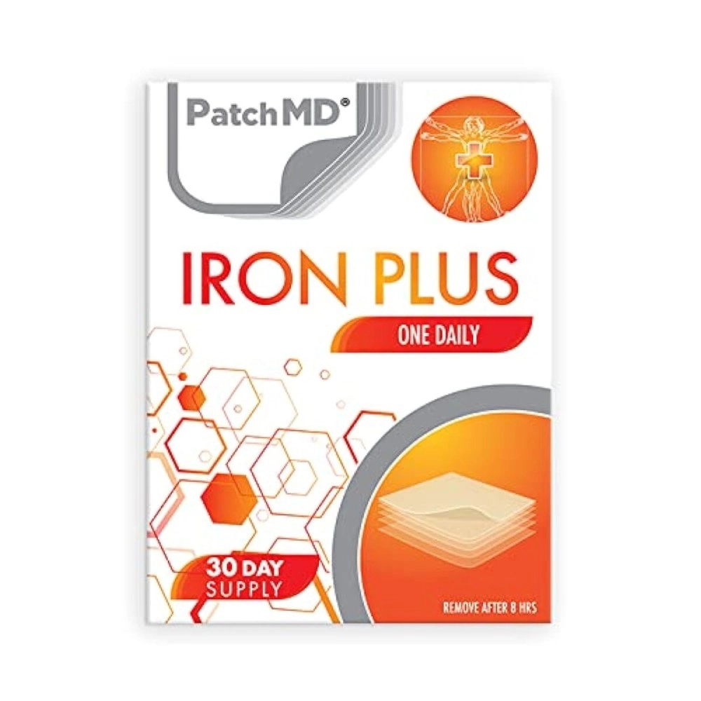 PatchMD - Iron Plus Topical Patches - 30 Days Supply