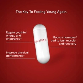 Novex Biotech GF-9 - HGH Boosting Supplement for Men - Workout Supplement for Men - Boost Growth Hormone Naturally, 120 Capsules (30-Day Supply)