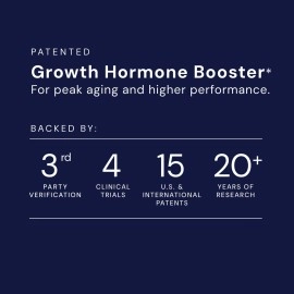 Novex Biotech GF-9 - HGH Boosting Supplement for Men - Workout Supplement for Men - Boost Growth Hormone Naturally, 120 Capsules (30-Day Supply)