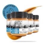 Steens Manuka Honey - Mgo 85+ - Pure & Raw 100% Certified Multifloral Manuka Honey - Bottled And Sealed In New Zealand - 4 X 7.9 Oz Of Highest