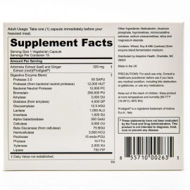 Peptiva Digestive Enzyme Supplement + ProDigest - Helps with Bloating, Gas, Constipation - 15 Count