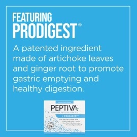 Peptiva Digestive Enzyme Supplement + ProDigest - Helps with Bloating, Gas, Constipation - 15 Count