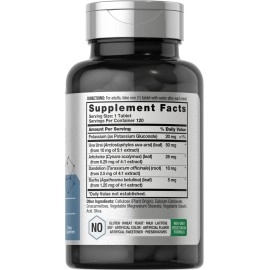 Horbach Water Pills | Super Strength | 120 Tablets | Vegetarian, Non-GMO & Gluten Free Supplement