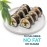 DOKDO SUPPLY Blue Ocean Sushi Nori Seaweed Sheets Full Sheets 100 sheets (50x2) 280Gram Organic Yaki Roasted Rolls Wraps 100% Natural Laver Fresh Maki Premium Thick Quality (100)