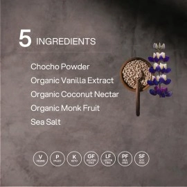 Mikuna Chocho Superfood Protein, Plant-Based Protein Powder - Vegan, Lectin-Free, Gluten Free, 3g Net Carbs, and Bioavailable, Non-Isolate (Vanilla, 15 Serving)