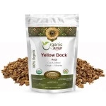 Organic Way Yellow Dock Root Cut & Sifted (Rumex crispus) - European Wild-Harvest | Organic & Kosher Certified | Vegan, Non GMO & Gluten Free | USDA Certified | Origin - Albania (1/4LBS / 4Oz)