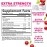 Cranberry Gummies Extra Strength 50:1 Whole Cranberry Extract Urinary Tract Health Support Gummy 504 mg - Natural Cran Berry Supplement for Women, Men and Kids - Vegan Bladder Support - 60 Gummies