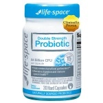 Life-Space Double Strength Broad Spectrum Probiotic, 64 Billion CFU & 15 Diverse Strains, Redouble Formulated for Digestive Health & Immune Health, Probiotics for Women & Men - 30 Veg Capsules