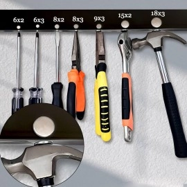 MIN CI 100 Pcs Super Strong Neodymium Disc Magnets, 9mm x 3mm Small Magnets for Dry Erase Board Whiteboard Office Fridge Crafts, Mini Round Rare Earth Magnets for DIY Building Scientific Models