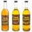 Holy Kakow Cafe Organic Syrup Variety Pack - Pumpkin Spice Syrup, Lavender Syrup, Cardamom Syrup, Organic Syrup for Coffee, Lattes - 750ml 3-Pack