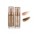 HuaQing 2 Pack Body Luminizer, High Gloss Waterproof Body Luminizer Glitter Face Shimmer Moisturizer Lotion Tan Cream Foundation Makeup Bronzer(101 Rose Gold+103 Glistering Bronze)