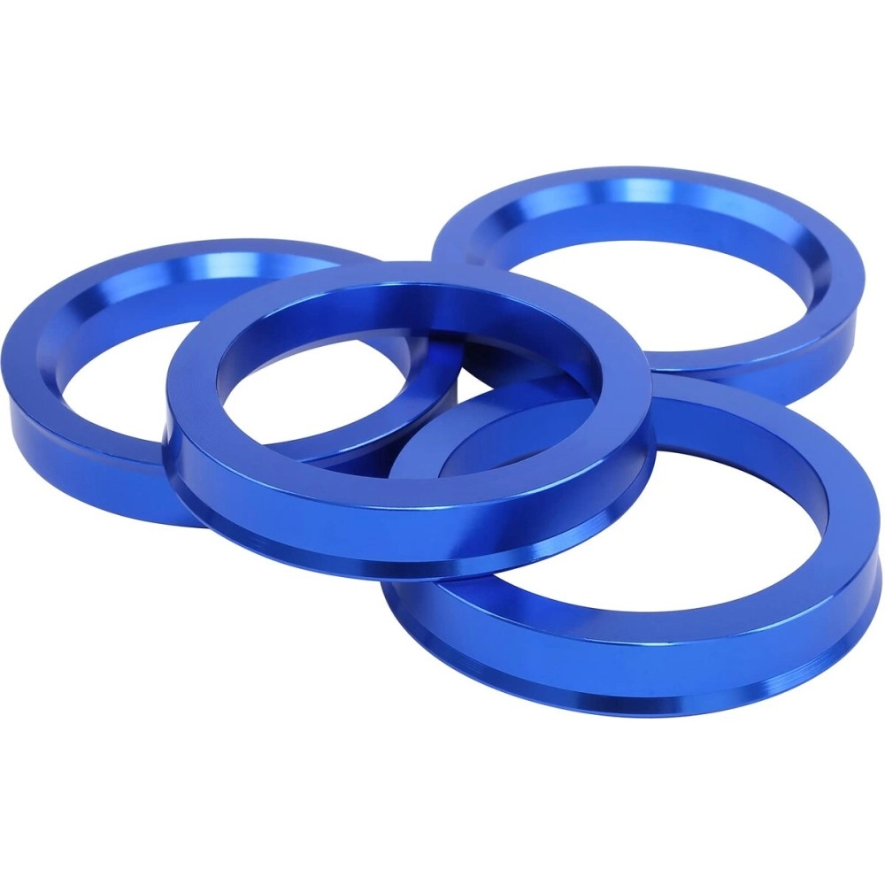 YANANGPARTS 57.1 to 72.6 Hub Centric Rings (Pack of 4) Aluminium Alloy Wheel Center Rings Hubrings 72.6 to 57.1 ID=57.1mm OD=72.6mm