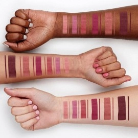 LANGMANNI 6 Matte Lipstick with 6 Lipliners Durable Makeup Set,Long-Lasting Non-Stick Cup Not Fade Waterproof Pigmented Velvet Lipgloss Kit Beauty Cosmetics Makeup Gift for Girls (A)