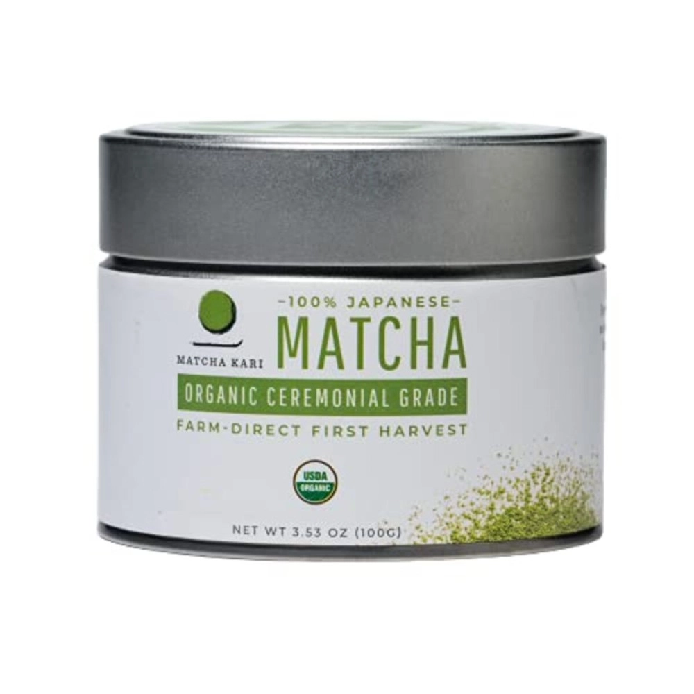 Matcha Kari Dr. Weil - Organic Green Tea Powder - 100 grams - Japanese Ceremonial Organic Grade
