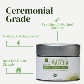 Matcha Kari Dr. Weil - Organic Green Tea Powder - 100 grams - Japanese Ceremonial Organic Grade