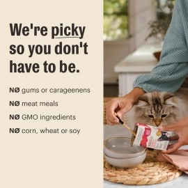 The Honest Kitchen Minced - Chicken in Bone Broth Gravy Wet Cat Food, 5.5 oz (Pack of 12)