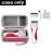 Case Compatible with Panasonic ES2207P/ ES2216PC/ ES2291D Electric Shaver for Women Cordless 3 Blade Razor Pop-Up Trimmer Close Curves. Ladies Shave Razors Holder Fits for Charger -Pink (Box Only)
