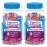 Digestive Advantage Probiotic Gummies for Digestive Health, Daily Probiotics for Women & Men, Support for Occasional Bloating, Minor Abdominal Discomfort & Gut Health, 2x90ct Bottles Superfruit