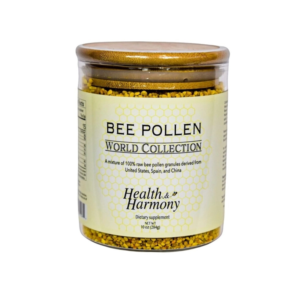 Health and Harmony | World Collection Bee Pollen Granules | 10oz
