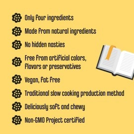 Panda  | Natural Soft Original Licorice | Pure Panda Black Licorice Candy Made with Only Four Natural Ingredients | Non-GMO Project verified | Vegan & Fat Free | 32 Gr - 1,125 OZ x 20 Bars Pack