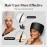 AOPOW Heated Electric Thermal Steamer Cap for Natural Black Afro Hair - Hot Spa Treatment Hat with Temperature Control for Deep Conditioning at Home - Black