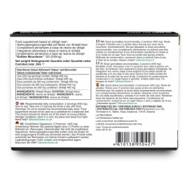 Siberian Green Premium Pure Shilajit Dry Drops Altai Golden Mountains - 120 Count (200 mg) Authentic Safety & Quality Certificate - US Lab Tested Fulvic Acid