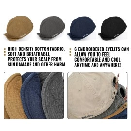 Clape Stylish Short Brim Soft Cap Baseball Cap Trucker/Baseball Style Hat Cap, Dy06-navy, One size