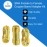 TUOLNK SMA Coupler Barrel Adapter SMA Female to RP-SMA Female RF Connector Kit RF Connector Converter for Antenna Radio Pack of 3