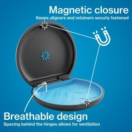 Invisalign Aligner and Retainer Case (Bear)