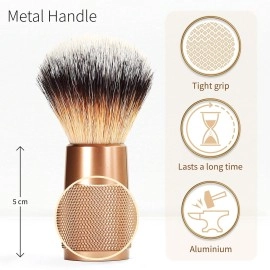 Bambaw Shaving Brush Rose Gold