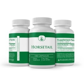 PURE ORIGINAL INGREDIENTS Horsetail (100 Capsules) 100% Silica, Joint Support*