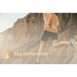 Pure Original Ingredients Soy Isoflavones, (100 Capsules) Always Pure, No Additives or Fillers, Lab Verified