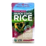 LOTUS FOODS Organic Quick Cook White Rice, 15 OZ