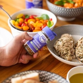 Fody Foods Everyday Seasoning, 1.6 Oz, Garlic and Onion Free, Low FODMAP Certified, Gut & IBS Friendly, Vegan, Non-GMO, Gluten Free, Keto Friendly