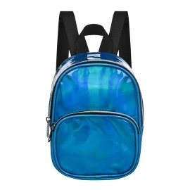 USPECLARE Fahsion Backpack Mini Backpack for Girls , Waterproof Backpack for Work, Security Travel, Concert & Sport Event, Royal Blue, 9H x 7.5W x 2.8D, Daypack Backpacks