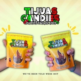 Tijuas Candies Spicy Chamoy Gushers | Spicy Fruit Gusherz | TikTok Chamoy Spicy Candy