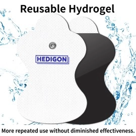 Hedigon Compatible with Omron Tens Unit Replacement Pads 3Pairs6PCSElectrotherapy Pads for Pain Relief Reusable Pads Brand: