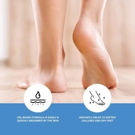 ForPro Professional Collection Advanced Callus Eliminator Gel, Grade, No Drip Callus Remover Gel for Feet, 8 oz., Clear, 8 Ounce